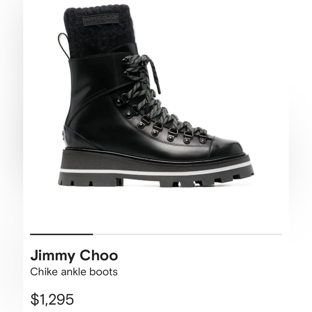 NWT SOLD OUT Jimmy Choo Chike Boots